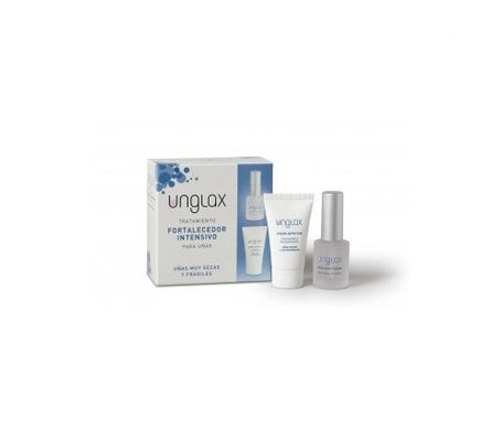 Unglax tratamiento uñas crema 15ml + endurecedor 10ml