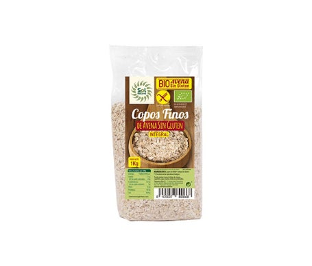 Sol Natural Bio Copos de Avena Finos Sin Gluten 1kg
