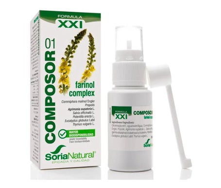 Soria Natural Composor 01 - Farinol Complex 30ml