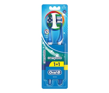 Oral-B Cepillo Complete 5 in 1 40 Medio 2uds