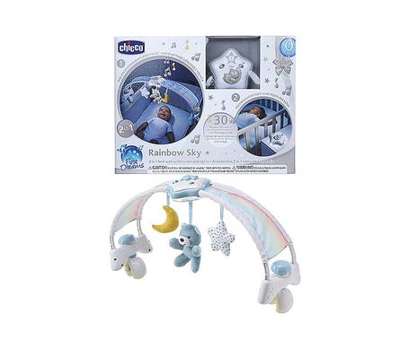 Chicco Arco Cuna Arco Iris Azul Claro 1ud