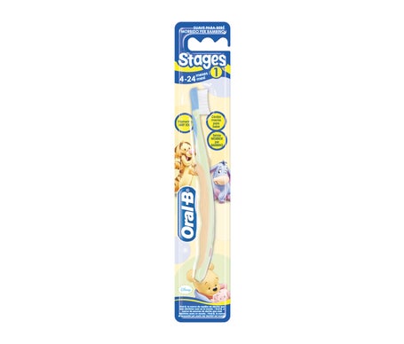 Oral-B Stages 1 cepillo dental infantil 4-24 meses 1ud