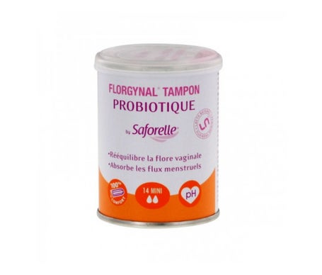 Saforelle Florgynal Tampones Probióticos 14uds