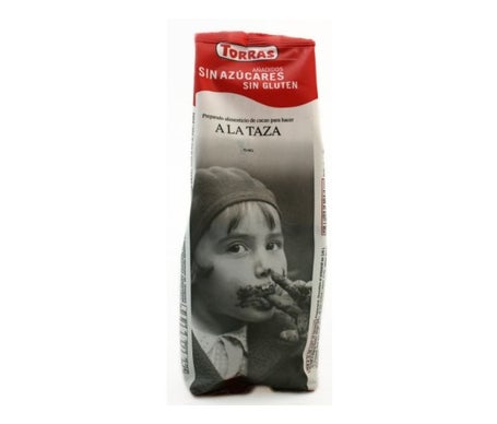 Torras Cacao Polvo Taza sin Gluten sin Azúcar 180g