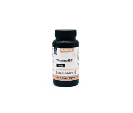 Nat & Form Vitamina B12 1mg 30 Perlas