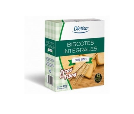Dietisa Biscotes Integrales con Lino 270g