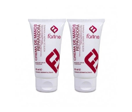 Farline Crema Manos Reparadora 2X50ml