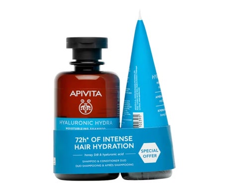 Apivita Hyaluronic Hydra Pack Champú 250 ml + Acondiciona 150 ml