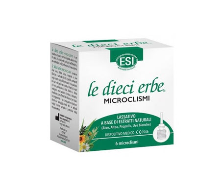 Esi le Dieci Erbe M Clismi 6uds