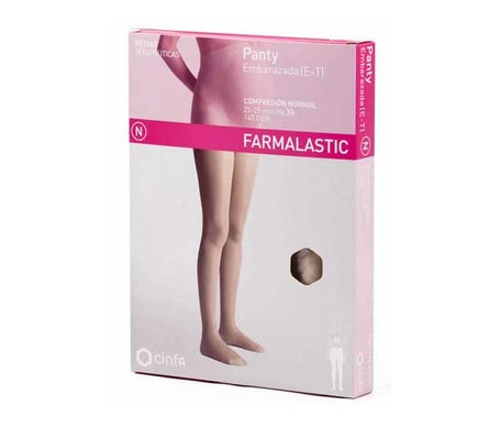 Comprar en oferta Farmalastic Panty embarazada compresión normal beige