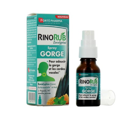 Forté Pharma RinoRub Eucalipto Spray Garganta 15ml