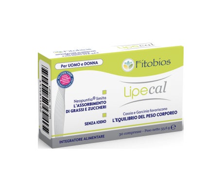 Lipecal 30 comp 1120 Mg de FITOBIOS | Natural Doctor