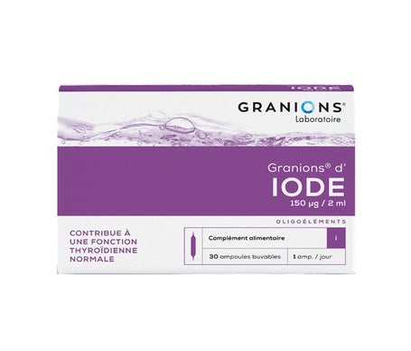 Granions Ampolla de Yodo Bebida 2Ml 30