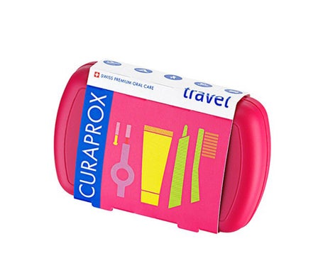 Curaprox Travel Set Caja Fucsia