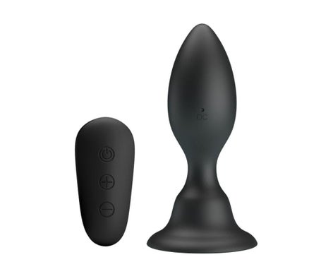 Mr. Play Mr Play Plug Anal Vibración Control Remoto Negro 1ud