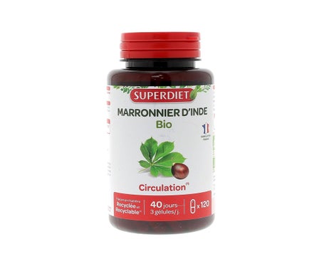 Superdiet Castaño de Indias Bio 120 Perlas | Natural Doctor