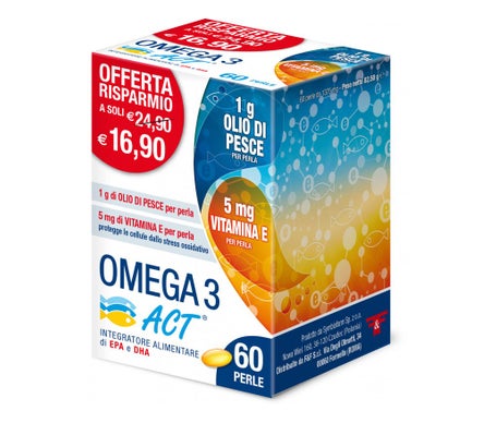 Omega 3 Act 60 Perlas 1G