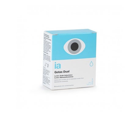 Interapothek Gotas Oftálmicas Doble Humectación 20x0,35ml