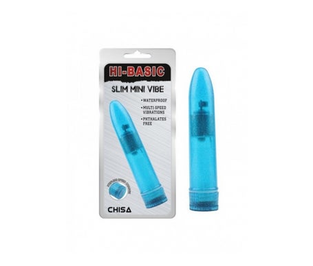 Vibrador Slim Mini Azul CHISA