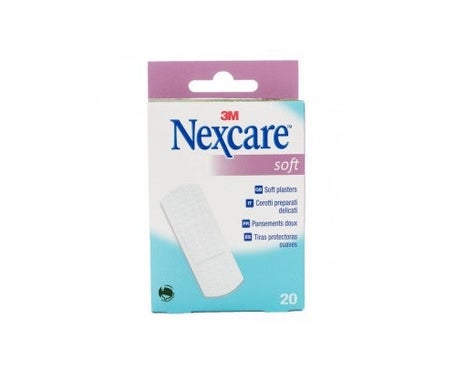 Nexcare® Soft apósitos 19x76mm 20uds