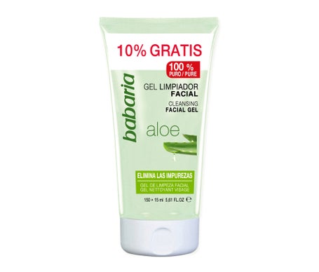 Gel de Limpeza Facial Babaria Aloé Vera 150 ml