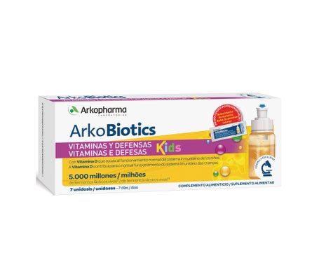 Arkoprobiotics vitaminas y defensas niños 7uds