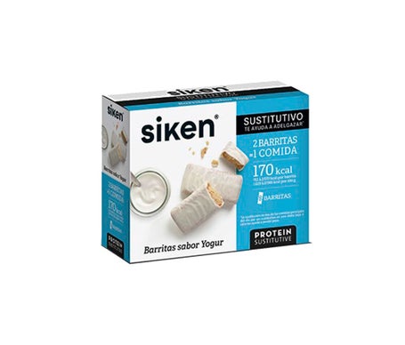 Siken® Sustitutivo Barritas Sabor Yogurt 24uds