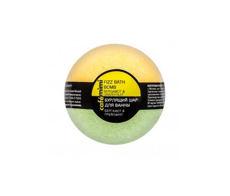 Café Mimi Bomba de Baño Efervescente Bergamota y Pomelo 120g