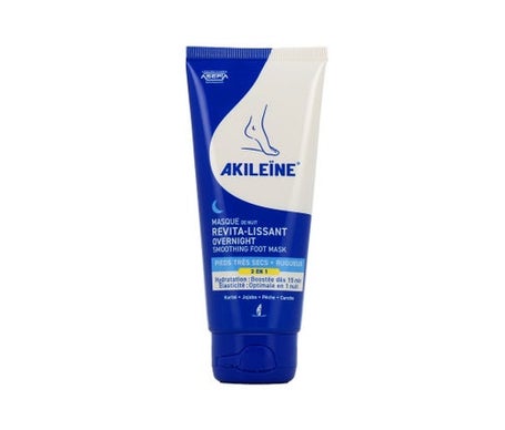 Akileïne Masque De Nuit Revita-Lissant Pieds Très Secs 100ml