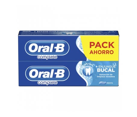 Oral-B Pack Complete Toothpaste Mouthwash + Whitening