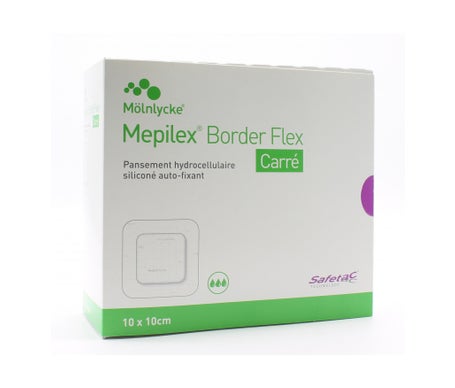Mepilex Border Flex Carré 10x10cm 16uds