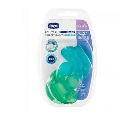 Chicco Chupetes Physioforma todo Silicona 16-36m 2uds