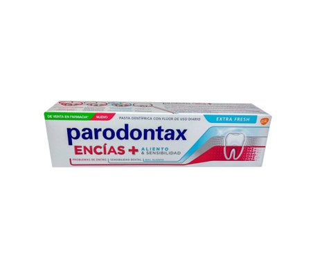 Parodontax Encías + Aliento & Sensibilidad Extra Fresh 75ml