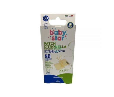 Baby Star Natural Patch Citronella 30uds