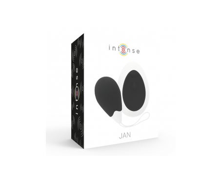 Intense Couples Toys Jan Huevo Vibrador Control Remoto Negro 1ud
