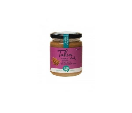 Terrasana Tahini Crema De Sésamo Oscuro Con Sal Del Himalaya 250G