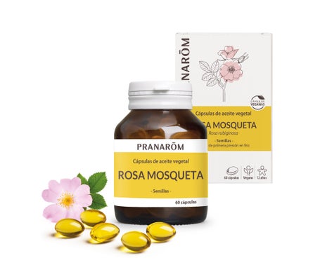 Pranarôm Cápsulas de Aceite Vegetal Rosa Mosqueta 60caps