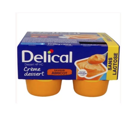 Delical Crema Dessert Sin Lactosa 4x200g