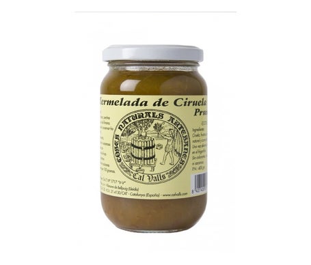 Cal Valls Mermelada Ciruela Sin Azúcar 370g