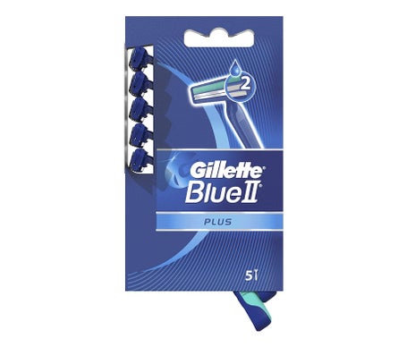 Gillette Blue II Plus (5 pcs.) - Rasuradoras