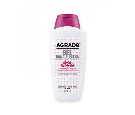 Agrado Rosa Mosqueta Baño Ducha Gel 750ml