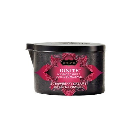Kamasutra Vela de Masaje Sueños de Fresa 170 g | Natural Doctor
