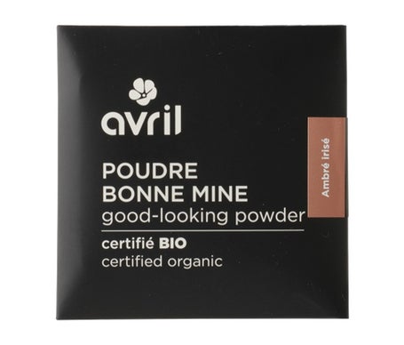 Avril Good-Looking Powder Refill Ambre Irisée Certified Organic 11g