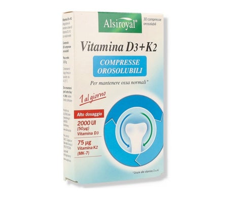 Alsiroyal Vitamina D3+K2 30comp