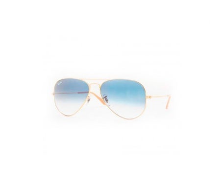 Ray-Ban Aviator Gradient Azul Claro Degradada 58mm lente | PromoFarma
