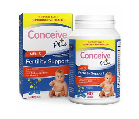 'Sasmar Conceive Plus Men''s Fertility Support 60caps'