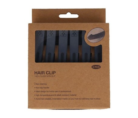 Eurostil Pinzas Gris Antideslizantes 6uds