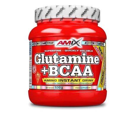 Amix Glutamine+BCAA Piña 530g