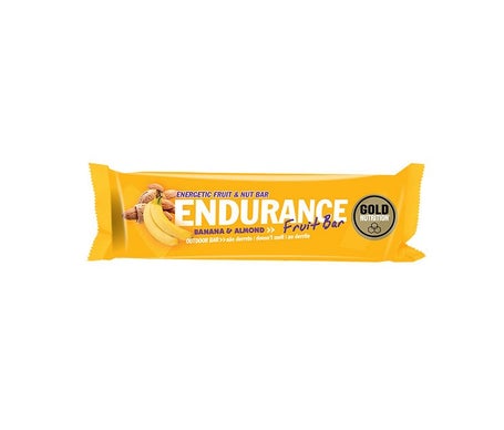 Gold Nutrition Endurance Fruit Bar Banana Almond 35x40g