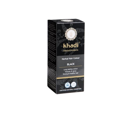 Khadi Tinte Negro Herbal 100% Vegetal 100g